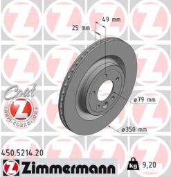 Fren Dıskı Arka Land Rover Dıscovery L462 Range Rover L405 L494 - LR099036