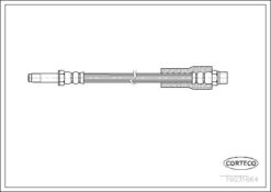 Fren Hortumu Arka Bmw E39 96>03 - 34301165190