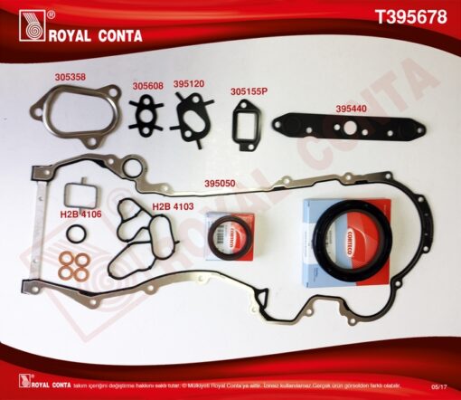 Alt Takım Conta Doblo-albea-palıo-punto-lınea-fıorıno 1.3 Jtd 188a9.000 - 223a9.000 Motor - 71744285-71744286