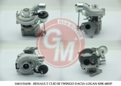 Turbo Şarj Renault Clio Iı Iıı Twıngo Dacıa Mcw Logan Sandero K9k 1.5dcı 68hp - 144113163R-144114521R-7701476040