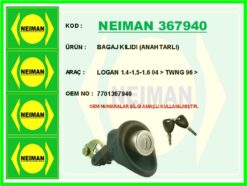 Bagaj Kılıdı Anahtarlı Logan 1.4-1.5-1.6 04 > Twng 96 > - 7701367940
