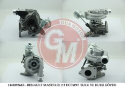 Turbo Komple Renault Master Iıı 10 Trafıc Iı 06 Opel Movano B 10 Vıvaro 06 2.0dcı M9r 2.3dci M9t - 95516205-144109364R-8200822404