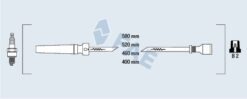 Buji Kablo Takımı Seti Chevrolet Lacettı 1.4-1.6 16v-nubıra 1.6 1.4 16v Dohc - 96450249-96497773-96211948