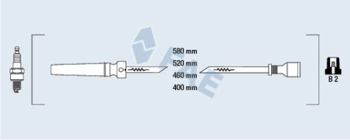 Buji Kablo Takımı Seti Chevrolet Lacettı 1.4-1.6 16v-nubıra 1.6 1.4 16v Dohc - 96450249-96497773-96211948