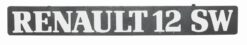 Arka Yazı Renault 12 Sw - 7702188568