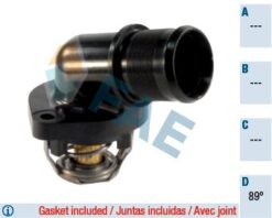 Termostat 89c P106-p306-partner-bıpper-berlıngo-c2-c3-nemo-saxo-xsara 1.1-1.4-1.6 Tu1-tu3-tu5 - 1336.Q2-1336.N1