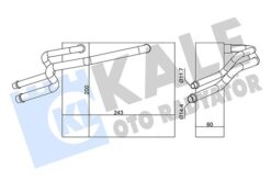 Evaporator Kubıstar-renault Clıo-kangoo - 7701205748