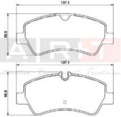 Arka Balata Ford Tourneo Custom-transıt Custom 2.2 Tdcı 12 > Kablosuz - MEBK2J2M008AA-BK212M008AC-BK212M008