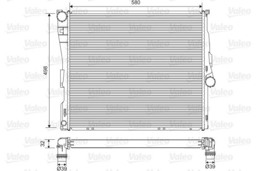 Motor Su Radyatoru Bmw N47 N46 M54 M57 E83 - 17113400013