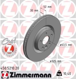 Fren Dıskı On 17 Inc Dıscovery Sport L550 14 Range Rover Evoque L538 15 19 - LR059122