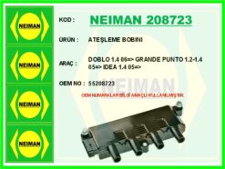 Ateşleme Bobını Doblo 1.4 06 > Grande Punto 1.2-1.4 05 > Idea 1.4 05 > - 55208723