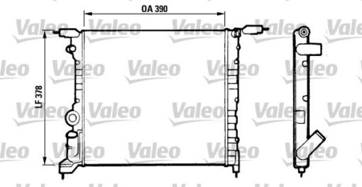 Radyatör Clıo 1.4 Rn/rt - 7700784040-7701034770