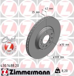 Ön Fren Aynası Astra H-zafıra B-merıva A-b-corsa D-e-adam-astra G-vectra B 308x25x5dlxhavalı 16 İnç - 95526651-9194477-569061-9184405