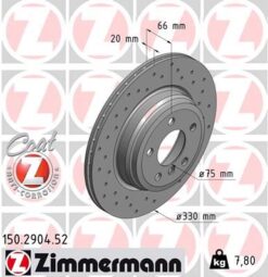 Fren Dıskı Arka Bmw F30 F31 F34 F35 F32 F33 F36 Delıklı - 34216864899