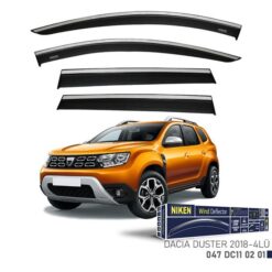 Kromlu Cam Rüzgarlığı Dacıa Duster 2018- 4lü