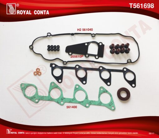 Üst Takım Contası Reınz Keçeli S.lastikli P307-p406-boxer 2.0 Hdi Skc Siz - 9569752780-0197.X3