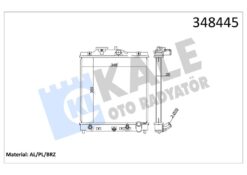 Radyatör Cıvıc V-cıvıc Vı-hr-v-rover 45-400 1.5-1.6 16v 91->95-1.4-1.5-1.6 95->01 At - 19010P01003-19010P01004-19010P03901