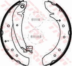 Arka Pabuç Balata Boxer 94-02 Ducato Jumper 94-02 Scudo 07 Jumpy 1.6hdi 07 1800kg 254x57 - 4241.H5-4241N4-77362428-4241H5