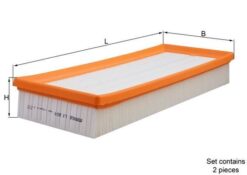 Hava Fıltresı Takımı Mercedes M112 M113 M272 M273 W203 W204 C209 C219 W211 W212 W220 W221 W251 - A2730940204