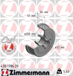 Arka Fren Kampana Corsa C 01 11 Abs Li - 9196290-418001