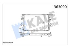 Brazıng Versiyonu Kl354000 Volkswagen Transporter V Multıvan V 2.5tdı 03<09 At/mt Ac/nac Meka Nik 713x470x34 Su Radyatörü - 7H0121253G-7H0121253J-7H0422847A