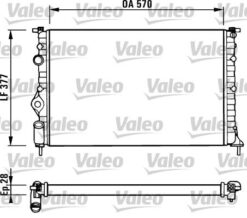 Radyatör Renault Megane - 7700838135
