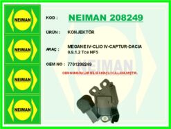Konjektör Megane Iv-clıo Iv-captur-dacıa 0.9.1.2 Tce Hf5 - 7701208249