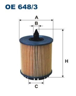 Yağ Filtresi Astra G-vectra B-vectra C-zafıra-ınsıgnıa 2.0-2.2 16v 02- - 4804935-5650331-5650337-9194746