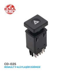 Dörtlü Flaşör Anahtarı R9 - 7700765726