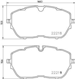 Ön Fren Balatası 330 Mm Astra L 21> Grandland 17> C5 Aırcross 18> 308 14> 3008 19> 508 18> Ds4 21> Ds7 19> Ds9 20> - 1647859680-1612373080-1647877180