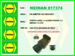 Kilometre Hız Sensörü Punto-lınea 1.4 Albea-panda 1.2-marea 1.9 Jtd - 46817374-46466696-4675800