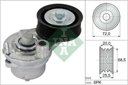 Alternator Gergı Rulmanı Komple Kütüklü A2.2 Dm Captıva Antara - 25192084-25182787-4820865-4802241
