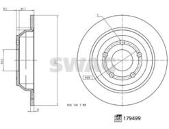 Arka Fren Dısk Ayna Ford Puma 19> Febı 179499 - 2413300-L1TC2A315AA