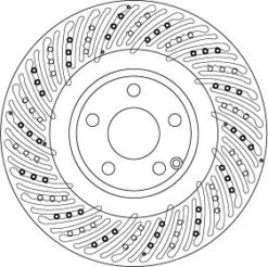 Fren Dıskı On Mercedes W212 S212 R172 - A0004211612