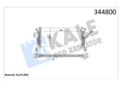 Turbo Radyatörü Intercooler Astra J-cruze J305 Al/pl/brz 565x280x30 - 1302144-13267646