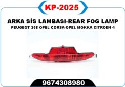 Reflektor Arka Tampon Orta Opel Corsa F 19> Mokka 20> Peugeot P208 15> Cıtroen C4 20> Ds3 18> - 9674308980
