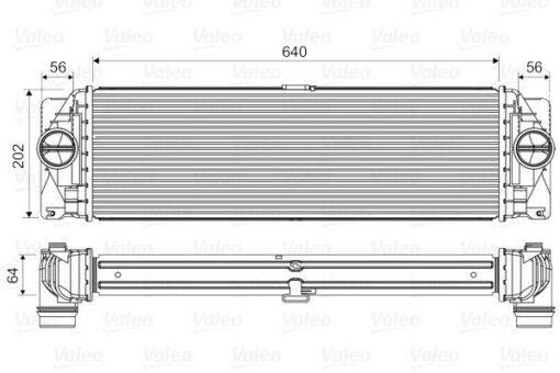 Turbosarj Radyatoru Mercedes Sprınter B906 B907 B910 . Vw Crafter 30-35-50 - A9065010201-2E0145804A