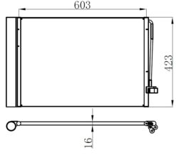 Klıma Radyatoru Bmw M54 N62 N73 E60 E65 E63 E64 - 64509122825