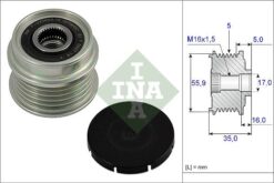 Alternatör Gergi Rulmanı Alternatör Kasnağı Passat-a4 1.9 Tdı Afn-avg-1z - 028903119T-028903119AN-28903165