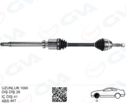 Ön Aks Komple Sağ Ford Transıt V347 2.2tdcı 115ps -140ps 07>11 - 8C113B436AD-CC113B436BB-1512911