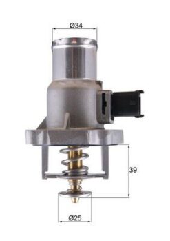 Termostat Astra G 1.6 16v 00-05 -astra H 1.6 06>merıva-vectra C-zafıra 105c Z16 Xep/z16xer/a16xer - 55577072-1338178-6338018-71744389