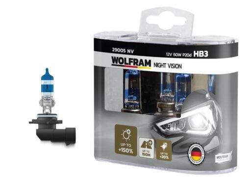 Ampul 12v Hb3 100 P20d Nıght Vısıon 150 Fazla 20 Beyaz Işık