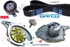 Su Pompalı Trıger Setı 123 Dıs 27mm Clıo Iı 01>06 Megane Iı 04> Kango 01> Mıcra Iıı 04> Duster 10> 1.5 Dcı K9k Euro 3 Euro 4 - 7701478031-119A02421R-7701477028