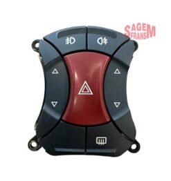 Dörtlü Flaşör Cam Açma Düğmesi Fıat Doblo 01> - 735297542-735408797