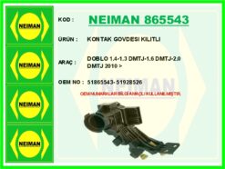 Kontak Govdesı Kılıtlı Doblo 1.4-1.3 Dmtj-1.6 Dmtj-2.0 Dmtj 2010 > - 51865543-51928526