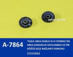 Ön Arka Çamurluk Davlumbaz Ve Ön Göğüs Keçe Bağlantı Somunu Egea Linea Doblo Iıı Iv Fiorino - 50504884
