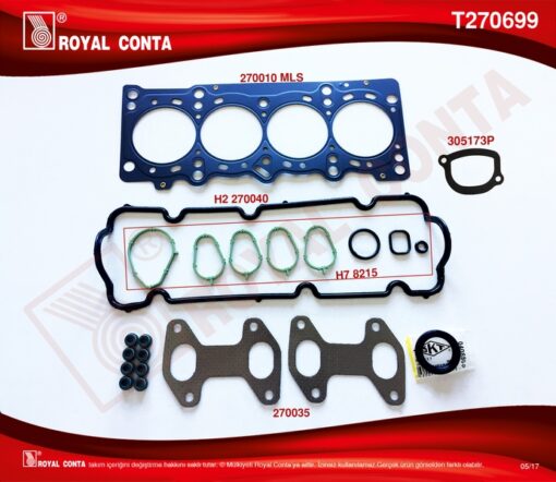 Üst Takım Conta Skt Keçeli/sub.lastikli Palıo 1.2 8v 60-65 Hp
