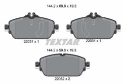 Fren Balatası On Mercedes W205 S205 C205 A205 W213 S213 A238 - A0004209703