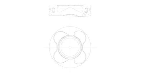 Pıston Segman 84.5mm 0.50mm Bmw M57 N2 E53 E60 E90 E65 E83 E70 E71 E72 - 11257792745-11257792746
