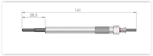 Kızdırma Buji Volvo C30d C70d S40 S60 24d S80 2.4d D3 D5 V50 V60 Xc90 Xc60 Xc70 İx55 3.0crdı - 8653880